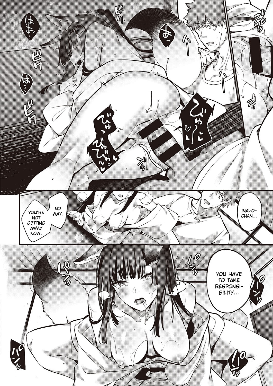 Hentai Manga Comic-Chaperoning Foxgirl Inaho-chan-Read-16